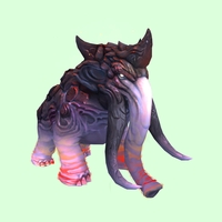 Pink & Red Magmammoth w/ Shorter Tusks & Small Spikes