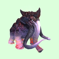 Pink & Red Magmammoth w/ Broken Tusk & Small Spikes