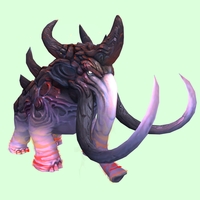 Pink & Red Magmammoth w/ Longer Tusks & Large Spikes
