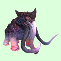 Pink & Red Magmammoth w/ Medium Tusks & Small Spikes