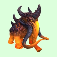 Dark Orange Magmammoth w/ Broken Tusks & Large Spikes