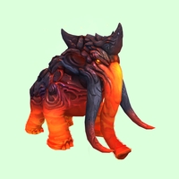 Red Magmammoth w/ Shorter Tusks & Small Spikes