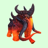 Red Magmammoth w/ Broken Tusks & Large Spikes