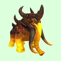 Yellow Magmammoth w/ Shorter Tusks & Large Spikes