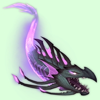 Purple Eversong Mana Wyrm