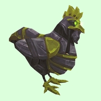 Green & Black Mechanical Chicken