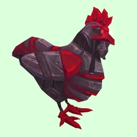 Red & Black Mechanical Chicken
