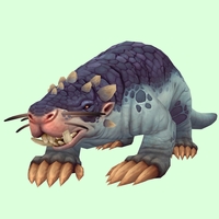 Blue Mole w/ Small Nose, Tusks