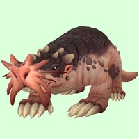 Pink Mole w/ Star Nose, Tusks, Leg Spikes