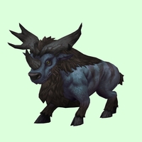 Blue Bruffalon w/ Small Antlers & Shorter Nose Horn