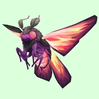 Red Dustmoth w/ Purple Body