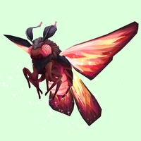 Sparkly Red Dustmoth