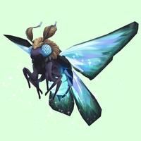 Sparkly Blue Dustmoth