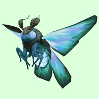 Blue Dustmoth w/ Teal Body