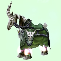 Green Horned Skeletal Horse