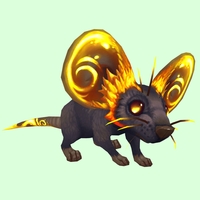 Gold Rock Mouse w/o Neck Ruff