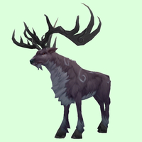 Patterned Puce Stag