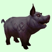 Cursed Black Pig