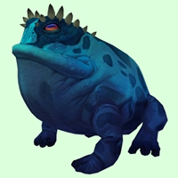 Spotted Blue Dire Toad