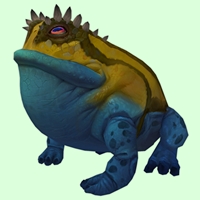 Blue & Yellow Dire Toad
