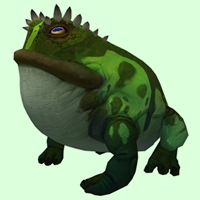 Spotted Green Dire Toad