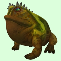 Yellow-Green Dire Toad