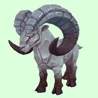 Light Grey Ramolith - Smaller Horns