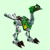 Flaming Green Mechanostrider