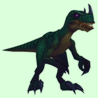 Dark Green Draenor Raptor