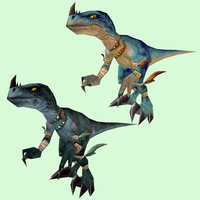 Colour-Changing Blue & Grey Raptor
