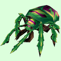 Classic Green & Purple Beetle