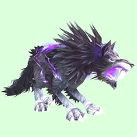 Stormy Purple-Grey Saber Worg