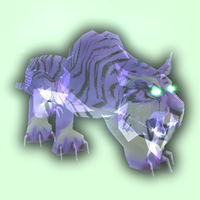 Purple Spectral Saber Tiger