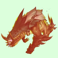 Spectral Orange Thornmaw