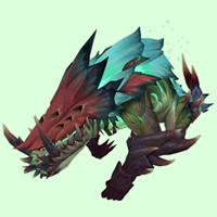 Red & Cyan Thornmaw