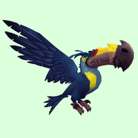 Blue Axebeak