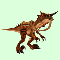 Saddled Bronze Raptor