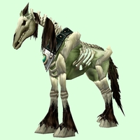 Green Skeletal Horse