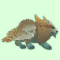 Spectral Gold & Teal Larion