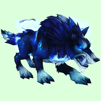 Stormy Blue Maned Wolf