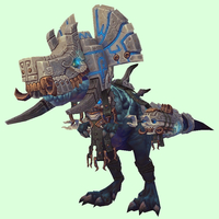 Blue Devilsaur w/ Grey & Bronze Armour