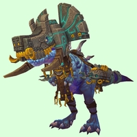 Mid-Blue Devilsaur w/ Grey & Gold Armour