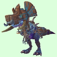 Mid-Blue Devilsaur w/ Brown & Pewter Armour