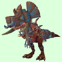 Bronze Devilsaur w/ Brown & Pewter Armour