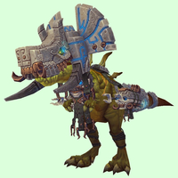 Green Devilsaur w/ Grey & Bronze Armour