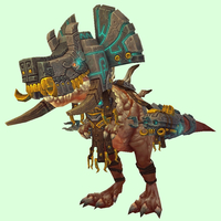 Light Brown Devilsaur w/ Grey & Gold Armour