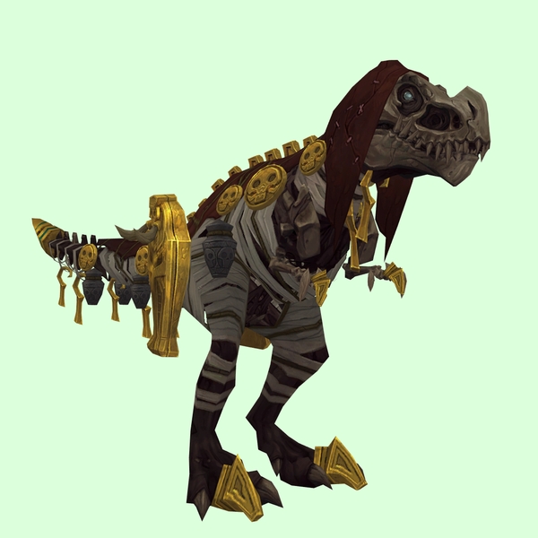 Dark Skeletal Devilsaur w/ Royal Gold Armour