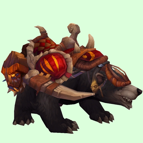 Dark Bear w/ Red Amani Armour