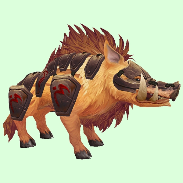 Orange Boar w/ Bronze Armour