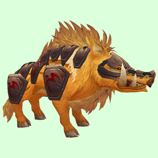 Yellow Boar w/ Bronze Armour